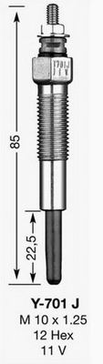 Bougie de préchauffage D-Power 39